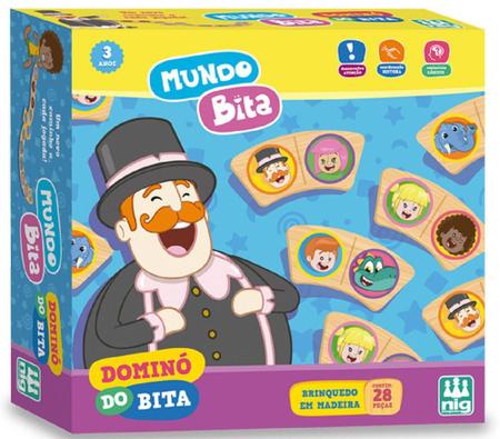 Jogo Dominó Bichos Infantil Toia Brinquedos - Jogo de Dominó, Dama e Xadrez  - Magazine Luiza