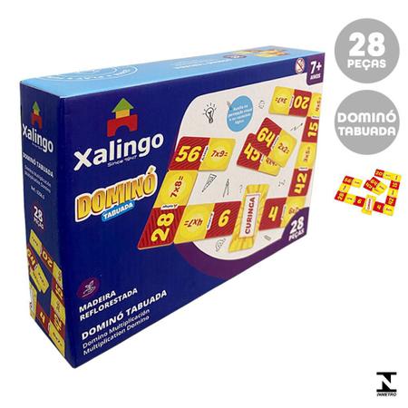 JOGO DOMINO TABUADA XALINGO