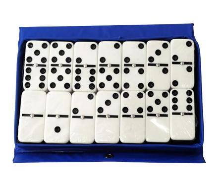 10 Jogos De Domino Com 28 Peças De Plástico Em Cada