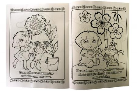 Dora, a Aventureira - Revista Para Colorir - OnLine Editora - Outros Livros  - Magazine Luiza