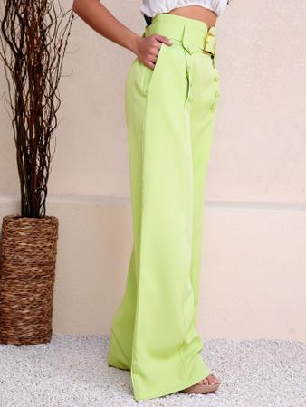 DOUTORAS MODAS Calça Pantalona de Alfaiataria Conforto com Cintura Alta 8280 Imagem de DOUTORAS MODAS Calça Pantalona de Alfaiataria Conforto com Cintura Alta 8280