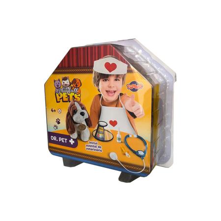 Dr Pet Kit Veterinario com Acessorios Play Full Pets 46727 - Toyng Imagem de Dr Pet Kit Veterinario com Acessorios Play Full Pets 46727