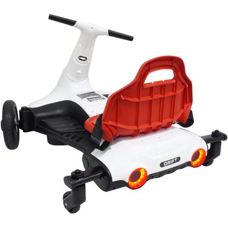 Mini Carrinho Infantil Estilo Kart Drift Elétrico Vermelho