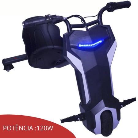 Carrinho drift eletrico scooter iwdte120w importway 120w infantil