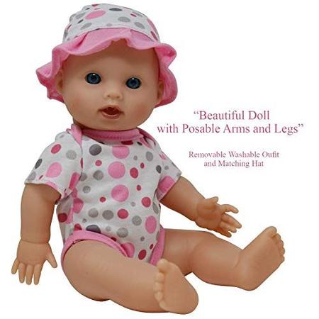 Drink and Wet Potty Training Baby Doll posable Dolls with Pacifier