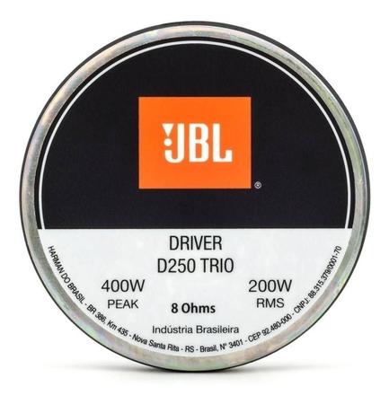 Imagem de Driver JBL Selenium D250 Trio - 200 Watts RMS + Corneta Alumínio HL 11-25 Branca
