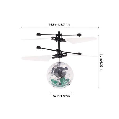 Bola voadora, robô drone Astronauta, robô espacial, helicóptero RC com  sensor de mão infravermelho Mini helicóptero brinquedos voadores, jogos  internos e externos : : Brinquedos e Jogos