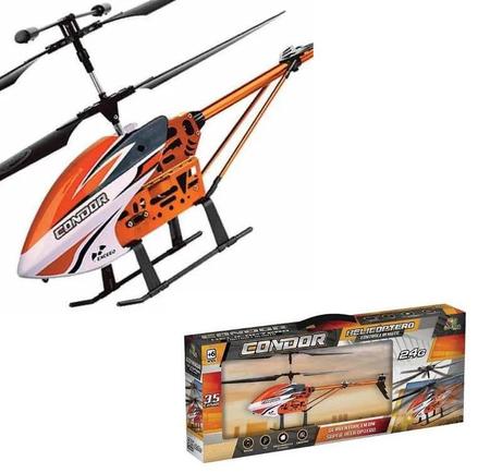 Drone Controle Remoto 2.4G Helic ptero Condor Grande 45Cm Art