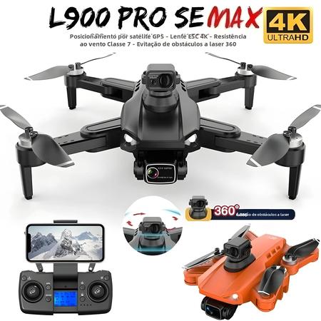 Imagem de Drone GPS L900 Pro Se Max 5G com Câmera 4K Dual HD - Wifi FPV 360° - Quadricóptero RC Sem Escova