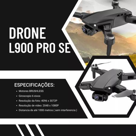 Imagem de Drone L900 Pro Se 4k Gps 1,2km 25m 2 Baterias