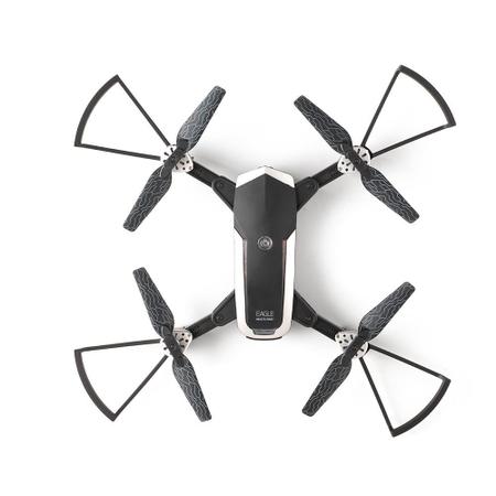 Imagem de Drone Multilaser Eagle FPV Câm HD 1280P Bateria 14 min Alcance 80m Flips 360 Controle - ES256