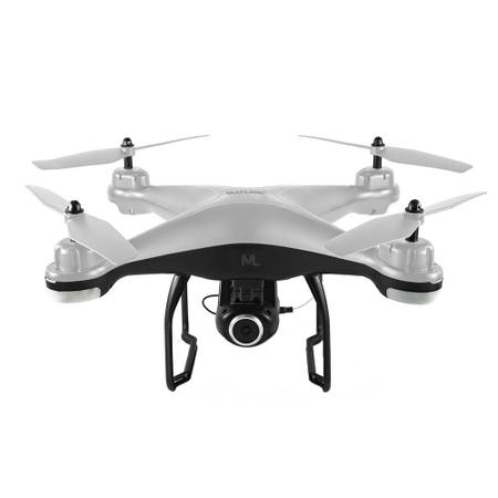 Imagem de Drone Multilaser Fenix GPS FPV Câmera FULL HD 1920P Branco - ES204
