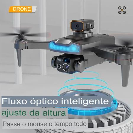 Imagem de Drone P15 Pro Kit Até 3 Baterias 8K Dual Câmera HD Fotografia Aérea FPV GPS Quadcopter 