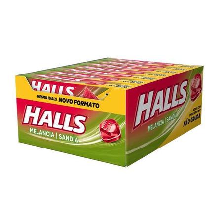 Imagem de Drops Halls Melancia 33gr C/21 - Adams