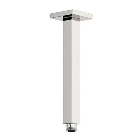 Imagem de Ducha De Teto Inox Ss304 Slim 25X25 Com Braço Quadrado