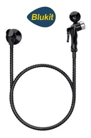 Ducha Higiênica com Suporte e Gatilho Confort Blukit Imagem de Ducha Higiênica com Suporte e Gatilho Confort Blukit