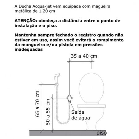 Imagem de Ducha Higiênica Tigre Aquarius