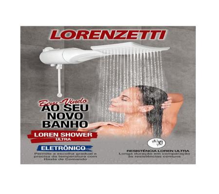 Imagem de Ducha Loren Shower Eletrônica Lorenzetti 7500w 220v