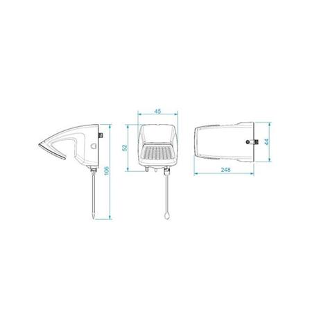 Imagem de Ducha Lorenzetti futura eletrônica 220v/7500w