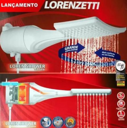 Imagem de Ducha Lorenzetti Loren Shower Eletrônica 7500W - 220V