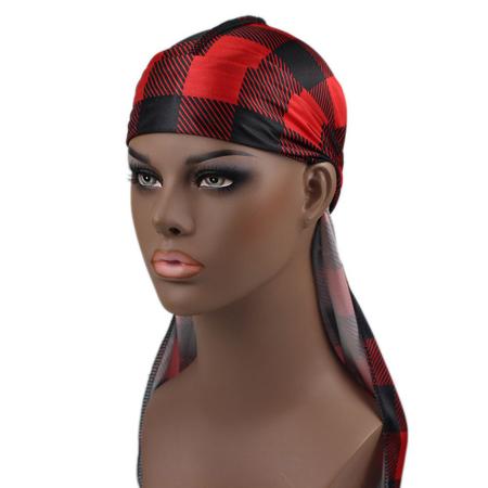 Durag Bandana Para Waves Preta - @esponjanudred - Bandana