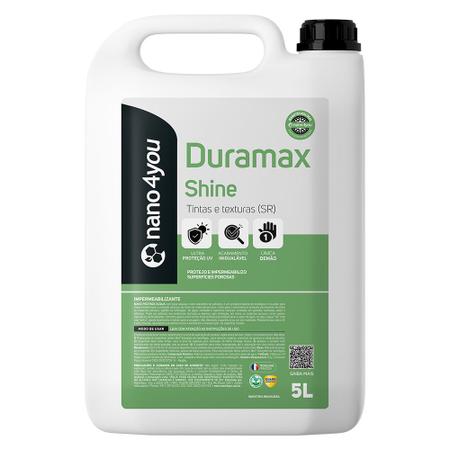 Imagem de Duramax Shine Protetor Revitalizador Textura Tinta Fachada Muro Internos Externos 5 Litros - Nano4you