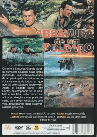 Imagem de DVD A Bravura de um Soldado Tony Curtis Frank LoveJoy