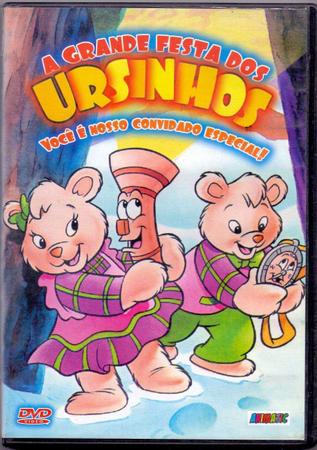 Imagem de DVD A Grande Festa dos Ursinhos - Embalagem de Papel