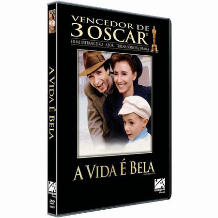 Imagem de DVD A Vida É Bela - Vencedor 3 Oscar  Roberto Benigni