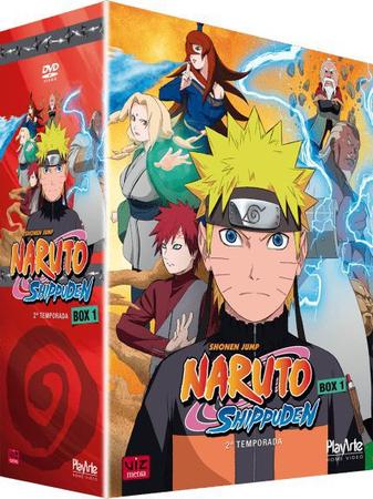 DVD Box - Naruto Shippuden - Segunda Temporada - Box 1 (5 Discos) -  PlayArte - Revista HQ - Magazine Luiza