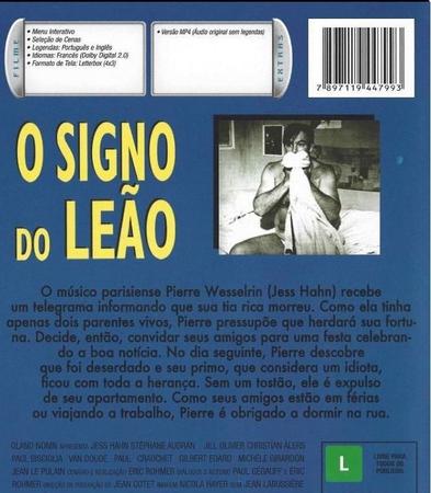 Imagem de DVD Coleção Hohmer - O Signo do Leão