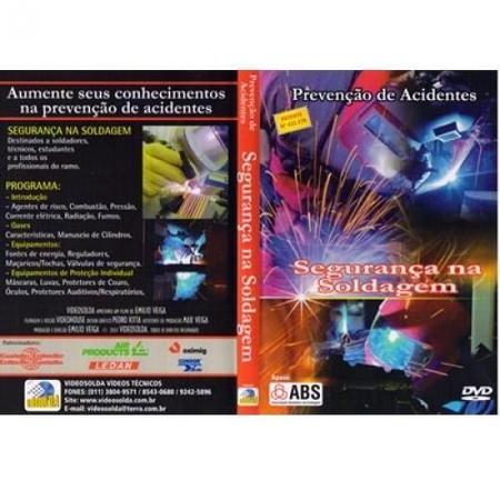 Imagem de DVD Curso de Solda "SEGURANÇA NA SOLDAGEM" - DVD-8 - Videosolda