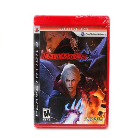 DVD Devil May Cry 4 Greatest Hits Lacrado Original Ps3 - Capcom