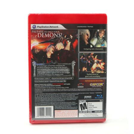 DVD Devil May Cry 4 Greatest Hits Lacrado Original Ps3 - Capcom