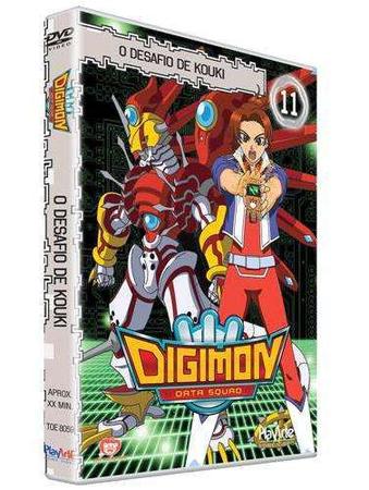 Imagem de DVD Digimon Volume 11 O Desafio de Kouki