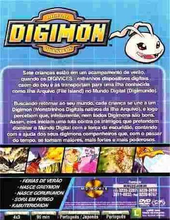 DVD Digimon Volume 14 Os Mundos Estão em Perigo - PlayArte