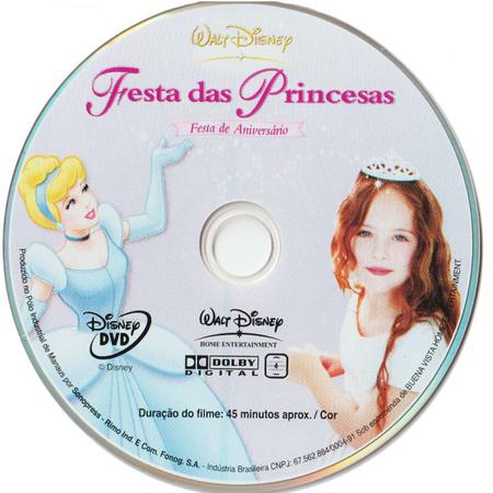 Imagem de DVD Disney Festa das Princesas Festa de Aniversário