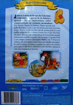 Imagem de DVD Disney Mundo Mágico do Pooh - Crescendo Com O Pooh