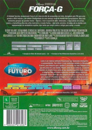 Imagem de DVD Força G - A Familia do Futuro - Especial 2 Filmes