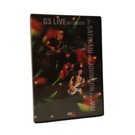 Imagem de Dvd g3 live in concert joe satriani - eric johnson - steve vai