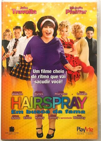 Dvd Hairspray em Busca da Fama  Filme e Série Playarte Usado
