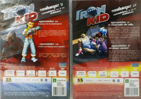 Imagem de DVD Iron Kid volume 3 e 7 (2 DVDS)
