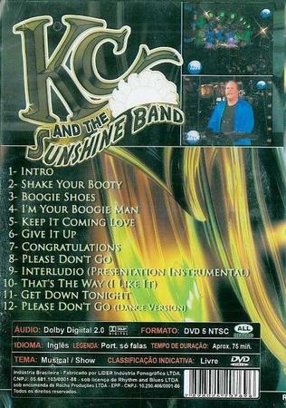 Imagem de DVD - KC and the Sunshine Band: ao Vivo em Vina Del Mar