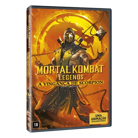 DVD - Mortal Kombat Legends: A Vingança de Scorpion - Warner Bros - Filmes  de Ação e Aventura - Magazine Luiza