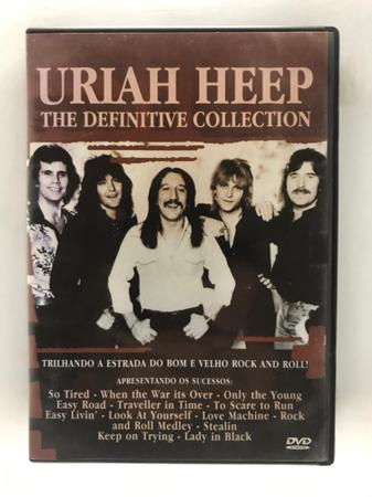 Imagem de DVD Musical Uriah Heep The Definitive Collection - Dvdmais