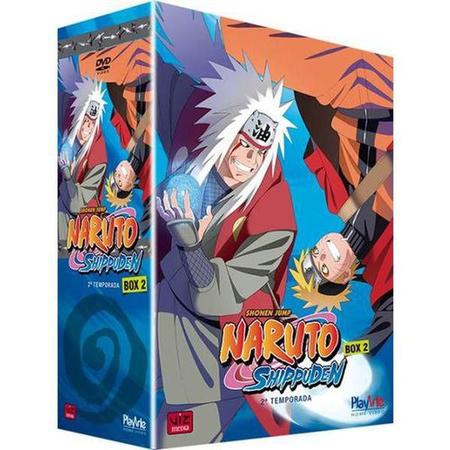 Dvd Naruto Shippuden Box 2 2ª Temporada 5 Discos - Playarte - Revista HQ -  Magazine Luiza