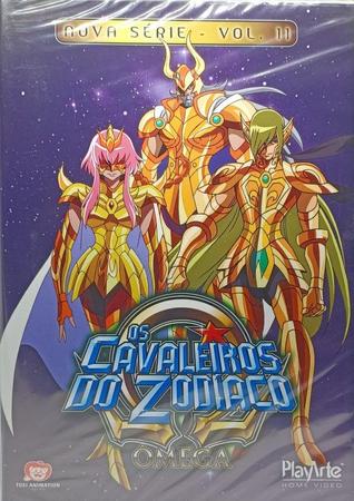  PlayArte lança em Blu-Ray a série 'Os Cavaleiros do  Zodíaco - Ômega