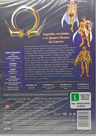 Dvd Os Cavaleiros Do Zodíaco - Ômega Vol 5 - playarte em Promoção na  Americanas