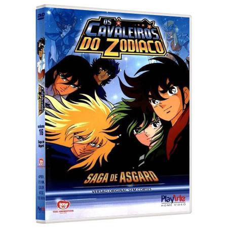 Cavaleiros Do Zodíaco - Todas As Sagas Completas Em Dvd