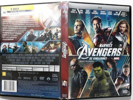 Imagem de DVD  - Os Vingadores - The Avengers - marvel